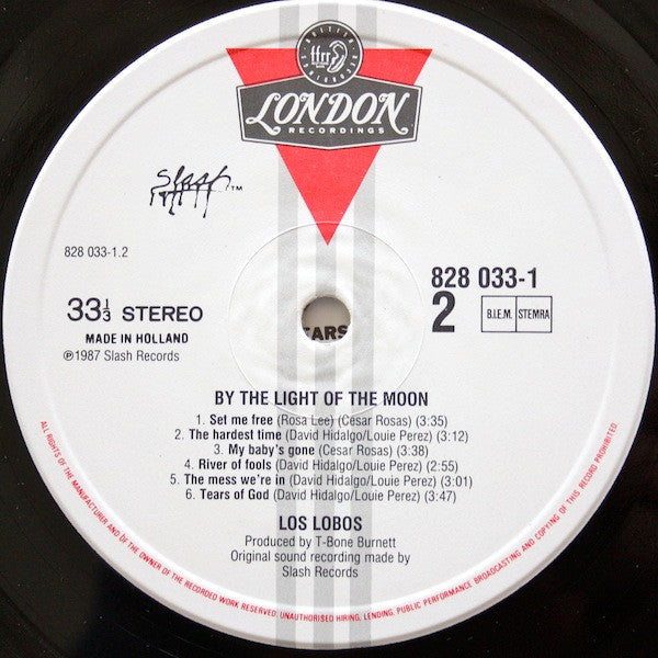 Los Lobos : By The Light Of The Moon (LP, Album)