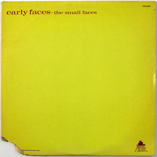 Small Faces : Early Faces (LP, Comp)