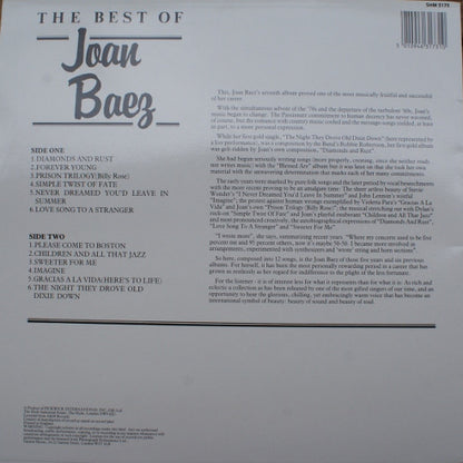 Joan Baez : The Best Of Joan Baez (LP, Comp)