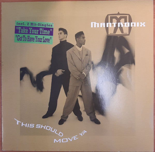 Mantronix : This Should Move Ya (LP, Album, Bon)