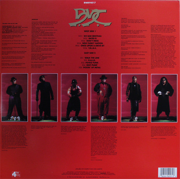 Boo-Yaa T.R.I.B.E. : New Funky Nation (LP, Album, Ltd)