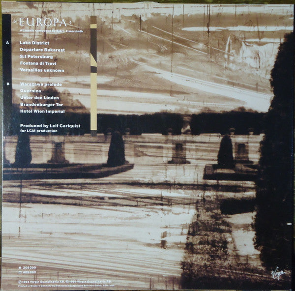 Björn J:Son Lindh, Staffan Scheja : Europa (LP, Album, RP)