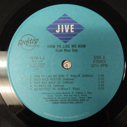 Kool Moe Dee : How Ya Like Me Now (LP, Album)