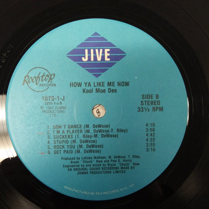 Kool Moe Dee : How Ya Like Me Now (LP, Album)