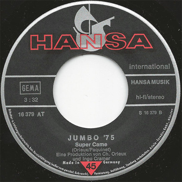 Jumbo (5) : Sexy Lady (7", Single)