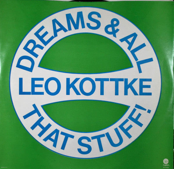 Leo Kottke : Dreams And All That Stuff (LP, Album, Jac)