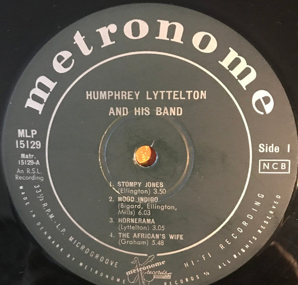 Humphrey Lyttelton And His Band : Late Night Final (LP)