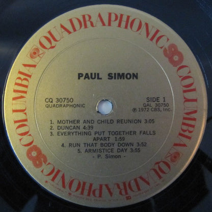 Paul Simon : Paul Simon (LP, Album, Quad, San)