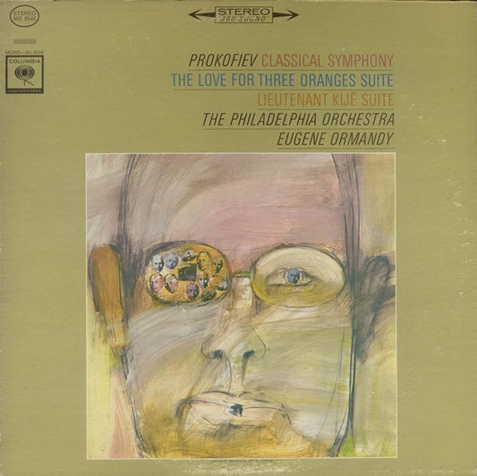 Sergei Prokofiev - The Philadelphia Orchestra, Eugene Ormandy : Classical Symphony / The Love For Three Oranges Suite / Lieutenant Kijé Suite (LP)