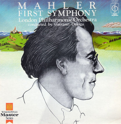 Gustav Mahler / London Philharmonic Orchestra Conducted By Gaetano Delogu : Symphony No. 1 In D Major (LP)