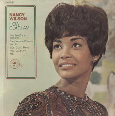 Nancy Wilson : How Glad I Am (LP, Album, RE)