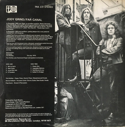 Jody Grind : Far Canal (LP, Album)