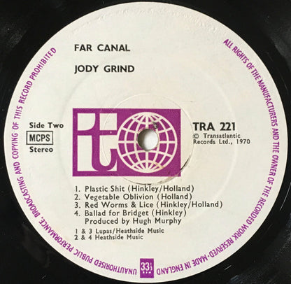 Jody Grind : Far Canal (LP, Album)