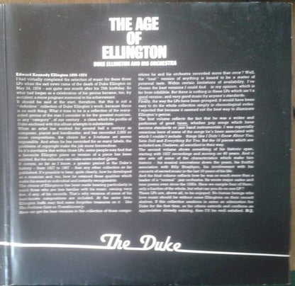 Duke Ellington And His Orchestra : The Age Of Ellington (3xLP, Comp, Ora)