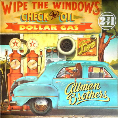 The Allman Brothers Band : Wipe The Windows, Check The Oil, Dollar Gas (2xLP, Album)