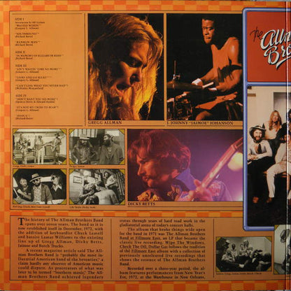 The Allman Brothers Band : Wipe The Windows, Check The Oil, Dollar Gas (2xLP, Album)
