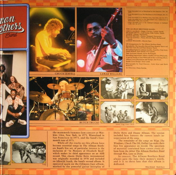 The Allman Brothers Band : Wipe The Windows, Check The Oil, Dollar Gas (2xLP, Album)