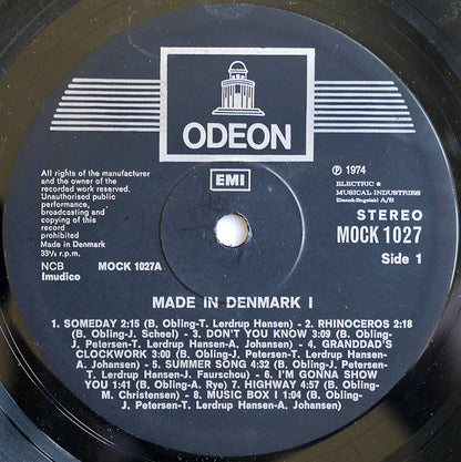 Made In Denmark : Made In Denmark I (LP, Album)