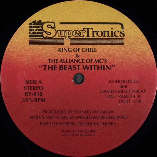 The King Of Chill & Alliance (2) : The Beast Within (12")