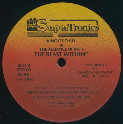 The King Of Chill & Alliance (2) : The Beast Within (12")