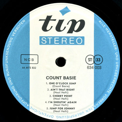 Count Basie : Count Basie (LP, Comp, RE)