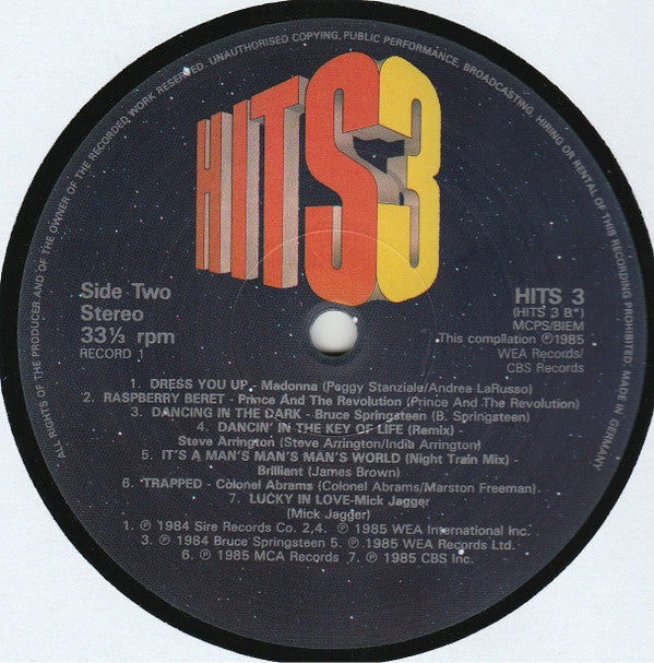 Various : Hits 3 - The Album (2xLP, Album, Comp, Ger)