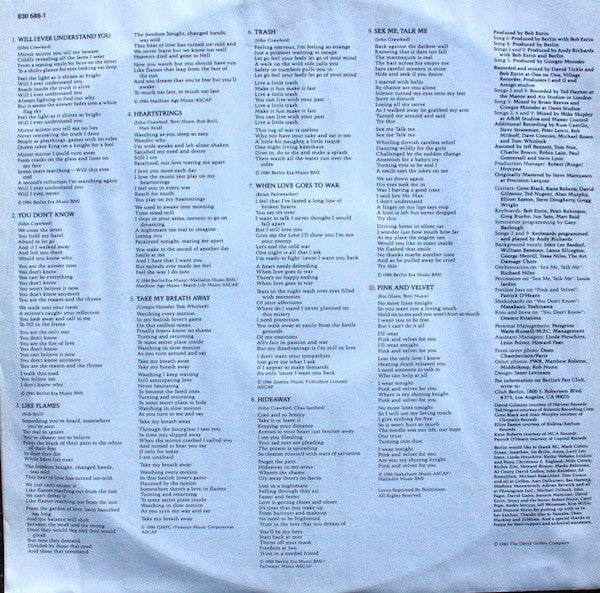 Berlin : Count Three & Pray (LP, Album)