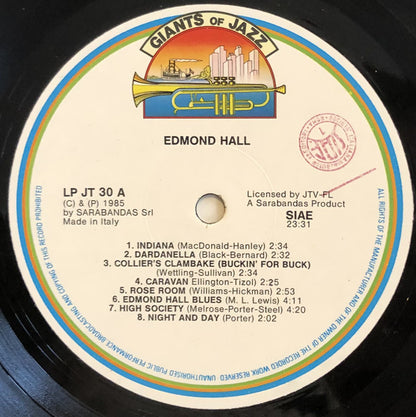 Edmond Hall : Edmond Hall (LP, Comp)