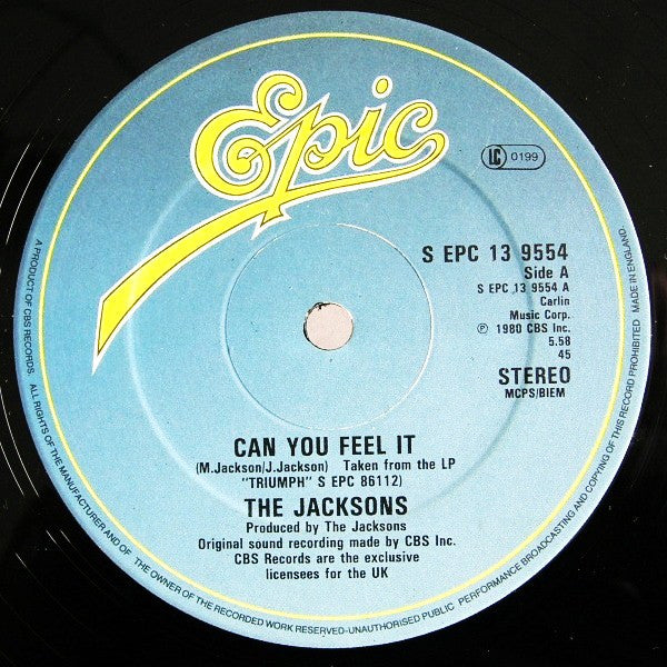 The Jacksons : Can You Feel It / Shake Your Body / Wondering Who (12", Single)