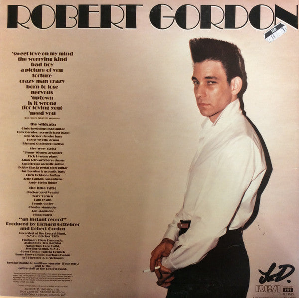 Robert Gordon (2) : Bad Boy (LP, Album)