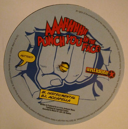 Juju (3) & Bloody Moon : Aaahhhhh Punch You In The Face! (12")