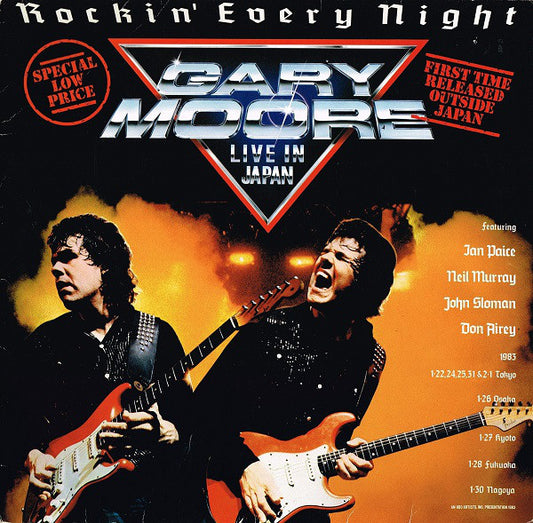 Gary Moore : Rockin' Every Night - Live In Japan (LP, Album)