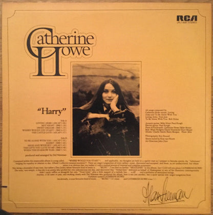 Catherine Howe : Harry (LP, Album)