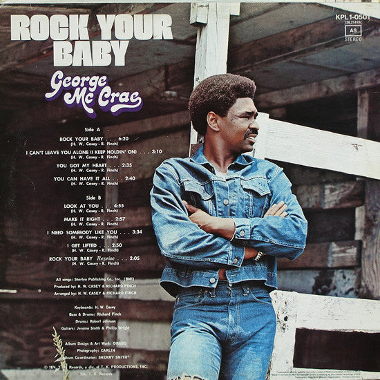 George McCrae : Rock Your Baby (LP, Album)