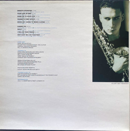 Sade : Diamond Life (LP, Album, RP, Gre)