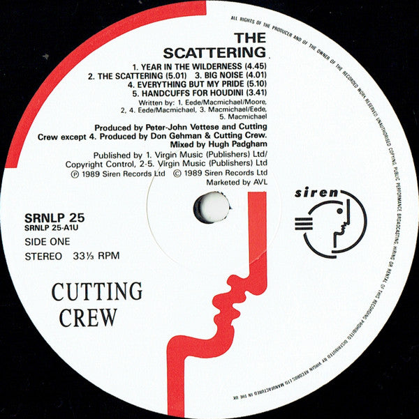 Cutting Crew : The Scattering (LP, Album)