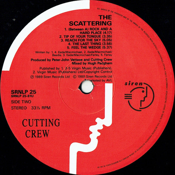 Cutting Crew : The Scattering (LP, Album)