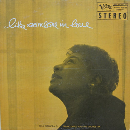 Ella Fitzgerald - Frank De Vol And His Orchestra : Like Someone In Love (LP, Album)