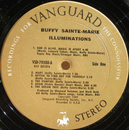 Buffy Sainte-Marie : Illuminations (LP, Album)