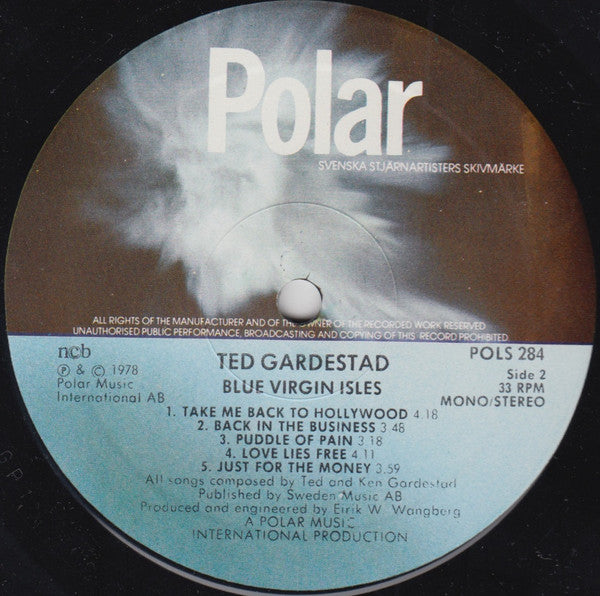 Ted Gärdestad : Blue Virgin Isles (LP, Album)