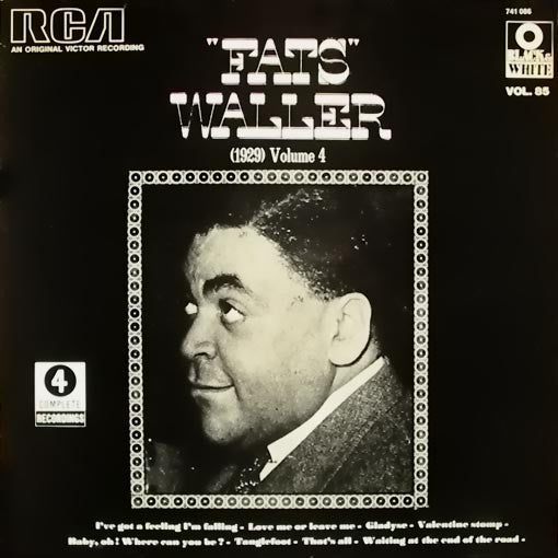 Fats Waller : (1929) Volume 4 (LP, Comp)