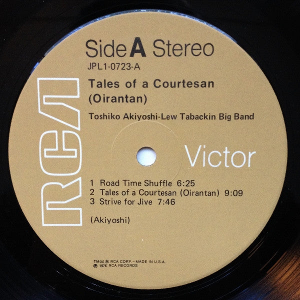 Toshiko Akiyoshi-Lew Tabackin Big Band : Tales Of A Courtesan (Oirantan) (LP, Album)