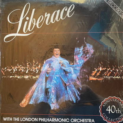 Liberace Live With The London Philharmonic Orchestra : 40th Anniversary (2xLP, Album, Gat)