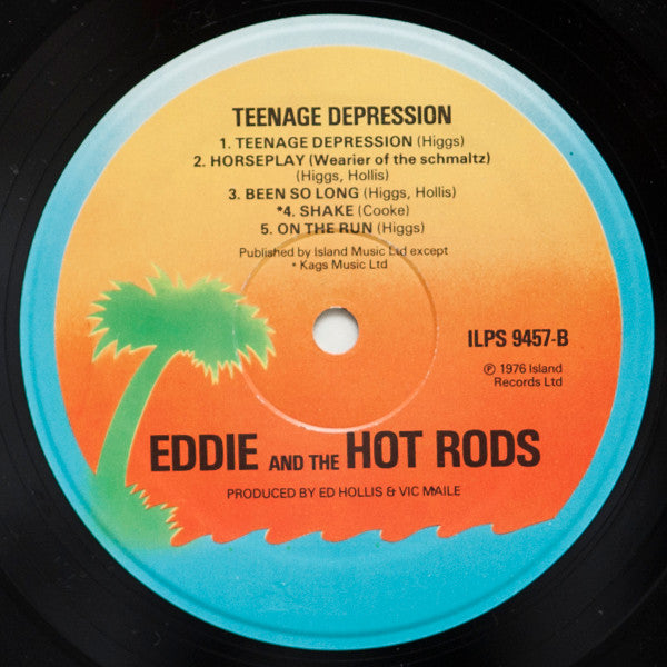 Eddie And The Hot Rods : Teenage Depression (LP, Album)