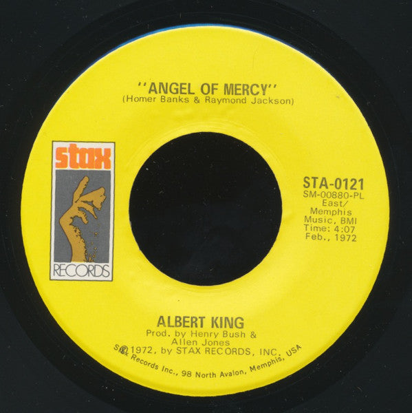 Albert King : Angel Of Mercy (7", Single, Pla)