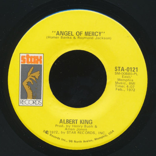 Albert King : Angel Of Mercy (7", Single, Pla)