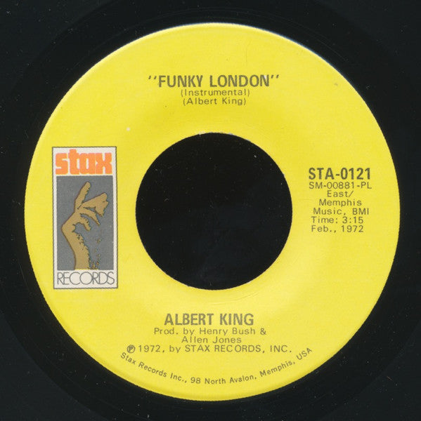 Albert King : Angel Of Mercy (7", Single, Pla)