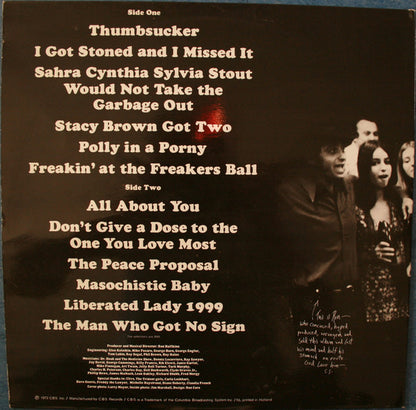 Shel Silverstein : Freakin' At The Freakers Ball (LP, Album)