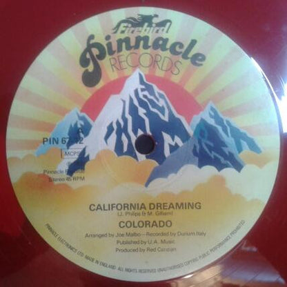 Colorado (2) : California Dreaming (12", Maxi, Red)