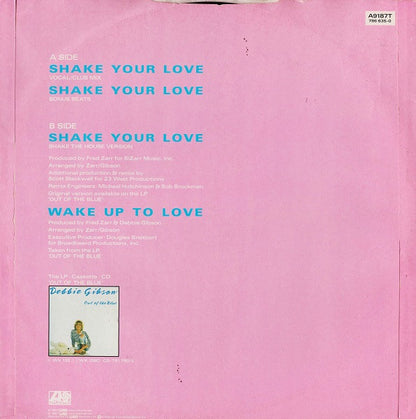 Debbie Gibson : Shake Your Love (12")